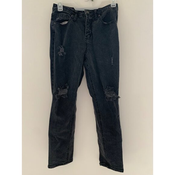 Wild Fable Distressed Black‎ Denim Jeans - Size 4 - Picture 1 of 6